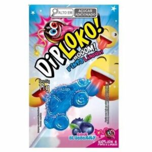 Pirulito danilla dip loko explosive pinta lingua
