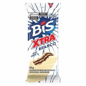 Chocolate lacta bis 45g xtra branco