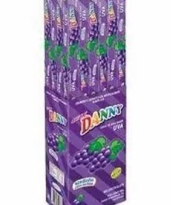 Chiclete danny comprido uva