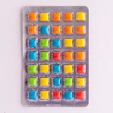 Chiclete danilla danclets tutti-frutti sortido