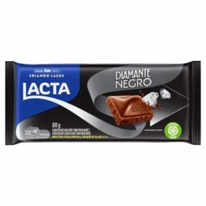 Chocolate lacta 80g diamante negro