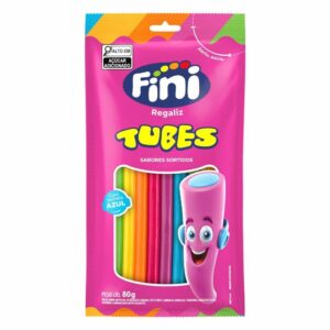 Gelatina fini 80g tubes arcor-iris sortida