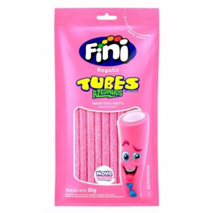 Gelatina fini 80g tubes tutti frutti