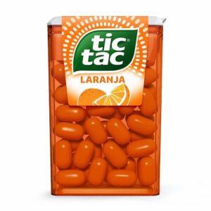 Pastilha tic tac 14,5g laranja