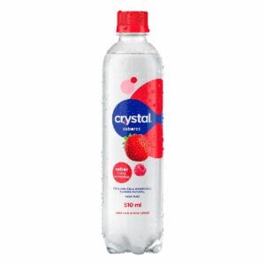 Agua spal crystal sparkling 510ml frutas vermelhas