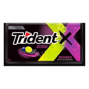 Chiclete trident 21s blueberry c/ citrus