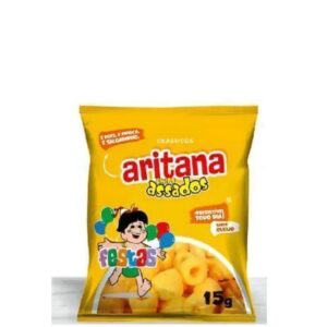 Salgadinho aritana 15g queijo
