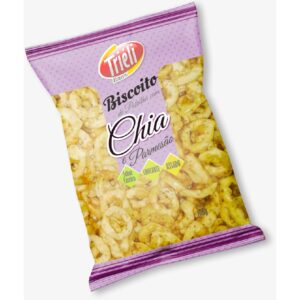 Biscoito de polvilho trieli 100g chia