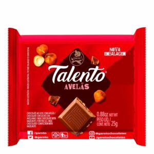 Chocolate garoto talento 25g avela