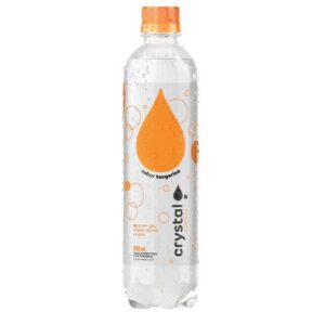 Agua spal crystal sparkling 510ml tangerina