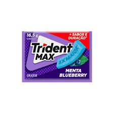 Chiclete trident 5s max mentaberry