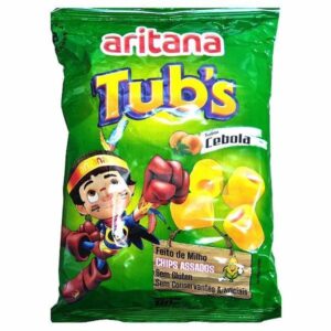 Salgadinho aritana 80g cebola