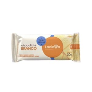Chocolate dum dum laciella 20g zero acucar branco