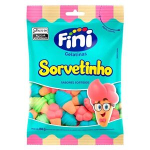 Gelatina fini 80g sorvetinho