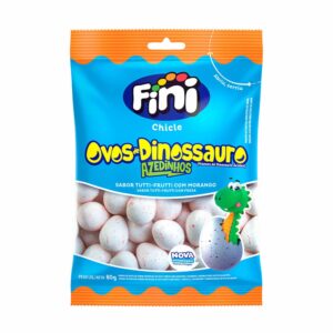 Chiclete fini 80g ovo de dinossauro
