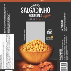 Salgadinho saborithos 100g bacon