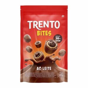 Chocolate peccin trento 120g bites ao leite