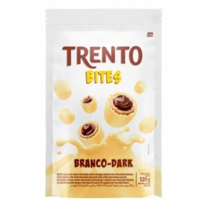 Chocolate peccin trento 120g bites branco dark