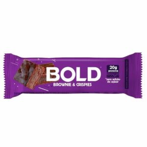 Barra de proteina bold 60g brownie e crispies