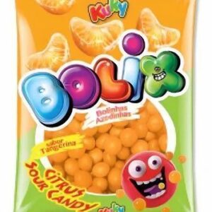 Bala de goma kuky 70g bolix tangerina