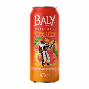 Energetico baly 473ml morango e pessego