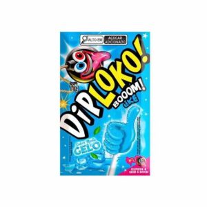 Pirulito danilla dip loko explosive gelo menta