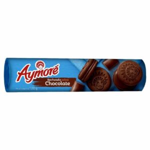 Biscoito recheado aymore 120g chocolate