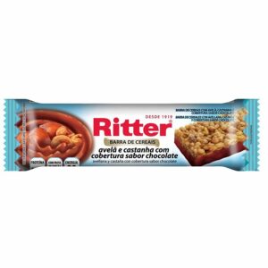 Barra de cereal ritter banana aveia e mel
