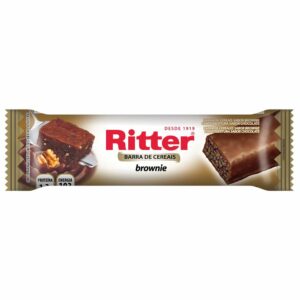 Barra de cereal ritter brownie