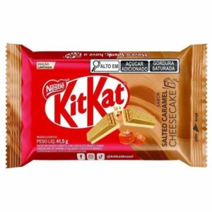 Chocolate nestle kitkat 41,5g caramelo salgado