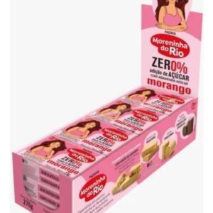 Paçoca moreninha do rio zero acucar 23g morango