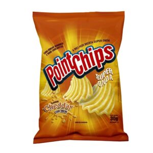 Batata point chips 30g cheddar c/ bacon