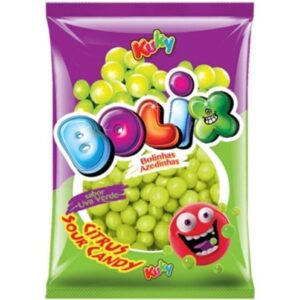 Bala de goma kuky 70g bolix uva verde