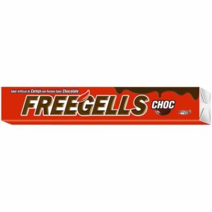 Drops riclan freegells chocolate c/ cereja