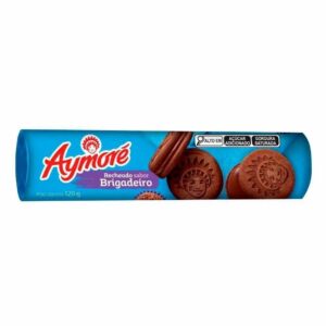 Biscoito recheado aymore 120g brigadeiro