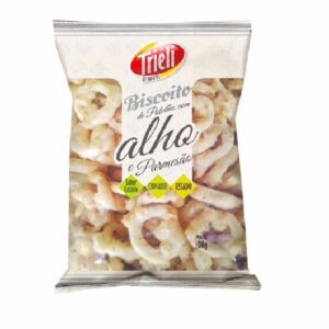 Biscoito de polvilho trieli 100g alho