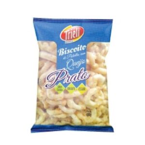 Biscoito de polvilho trieli 100g queijo prato