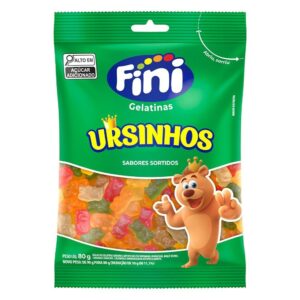Gelatina fini 80g ursinho