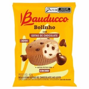 Bolinho bauducco 40g gotas de chocolate