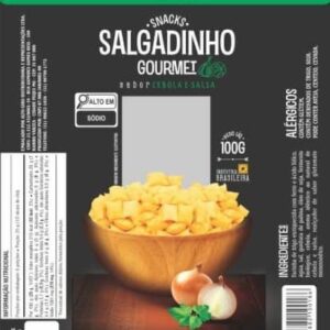 Salgadinho saborithos 100g cebola e salsa