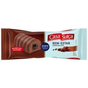 Bolinho zero casa suiça 35g chocolate recheio chocolate