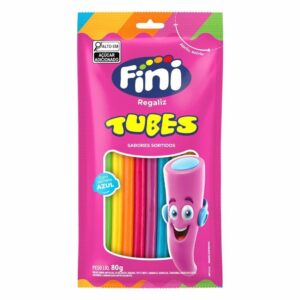 Gelatina fini 80g tubes arcor-iris sortida