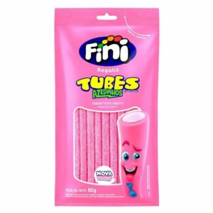 Gelatina fini 80g tubes tutti frutti