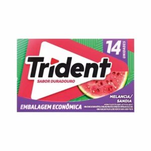 Chiclete trident 14s melancia