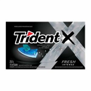 Chiclete trident 14s xfresh intense