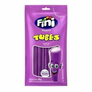 Gelatina fini 80g tubes uva
