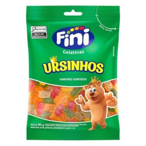 Gelatina fini 80g ursinho
