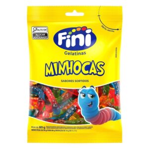 Gelatina fini 80g minhocas
