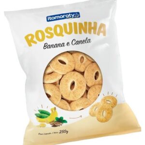 Rosquinha itamaraty 250g banana com canela