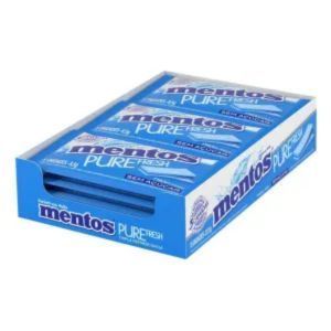 CHICLETE PERFETTI MENTOS 5S FRESH MINT DISPLAY C/15